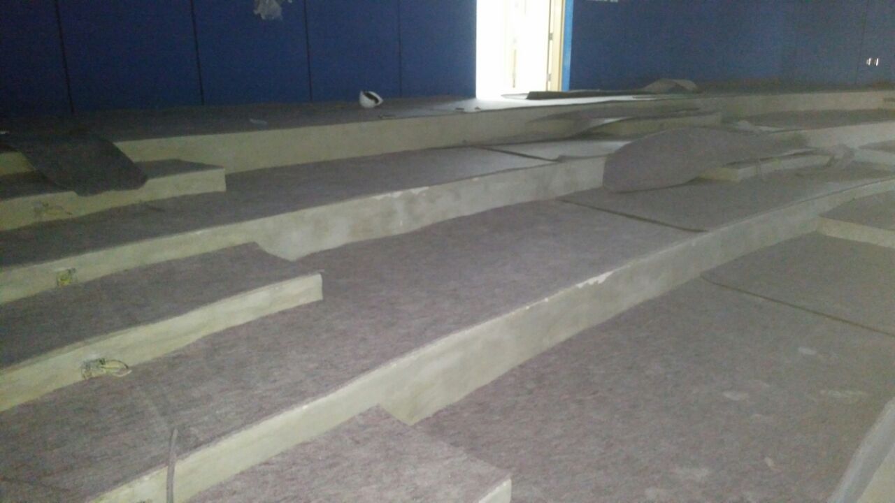 تجهيز مسرح شركة الكهرباء محطة pp12